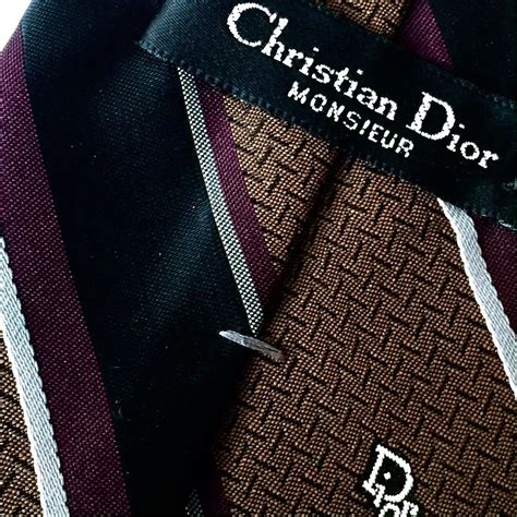 monsieur dior paris|christian dior monsieur tie vintage.